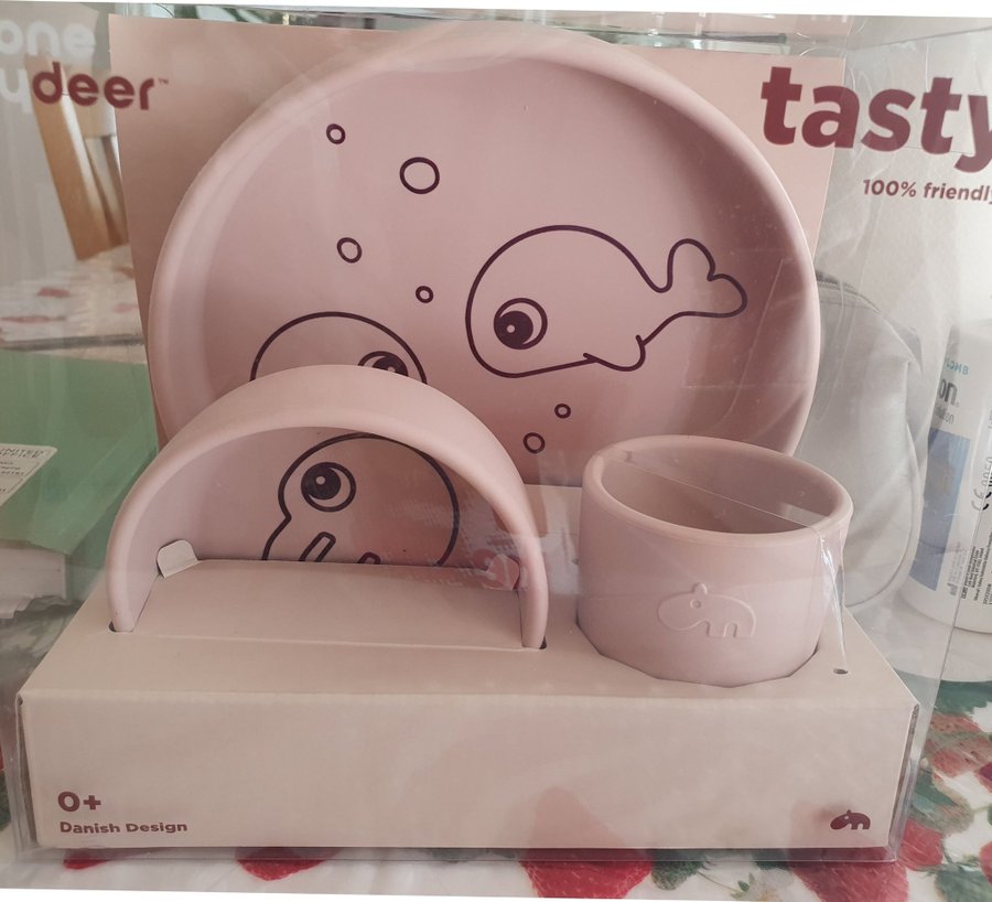 Done by Deer Tasty Tallrik  Mugg Set - Pudder