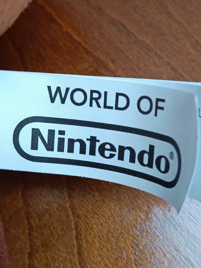 World of Nintendo Goomba gosedjur i fint skick! 15cm