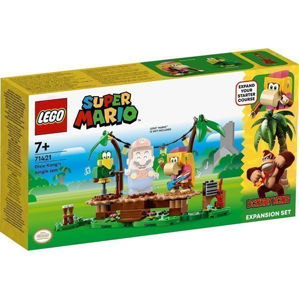 LEGO 71421 Super Mario Donkey Kong Dixie Kong's Jungle Jam - NYTT