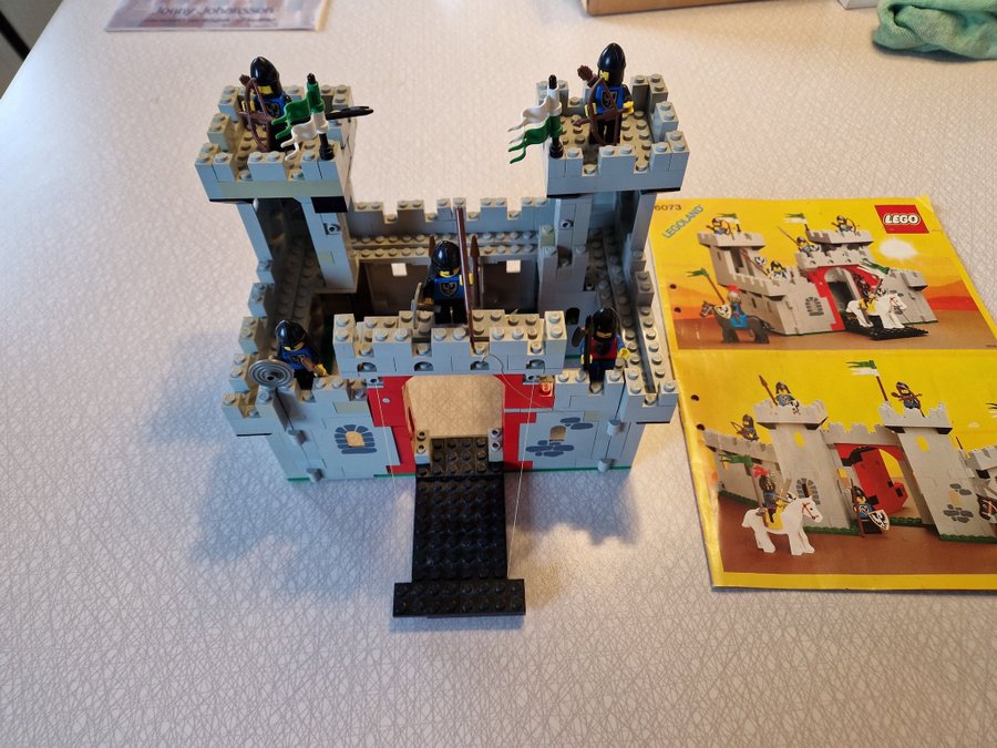 Lego 6073 - Knights Castle / Slottet Vintage retro