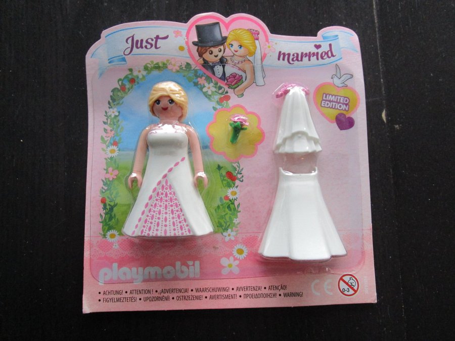 Playmobil Brudfigur - Just Married Limited Edition Leksakskalender