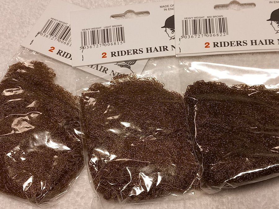 3x2 riders hair nets