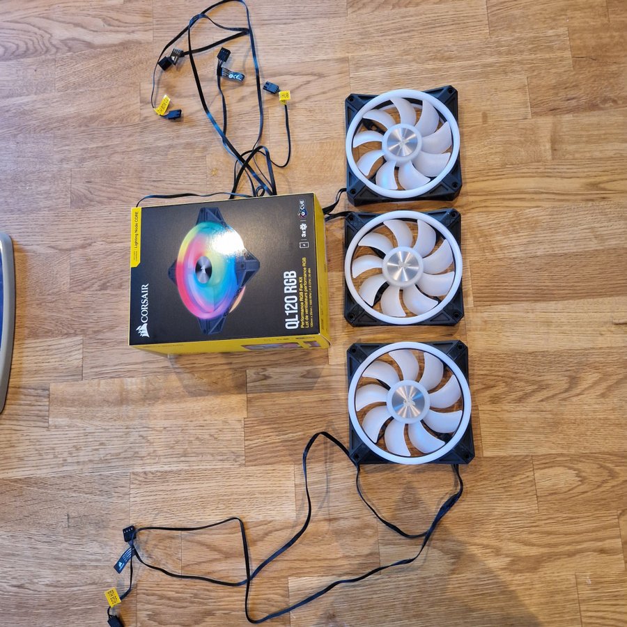 Corsair QL120 RGB 3-pack