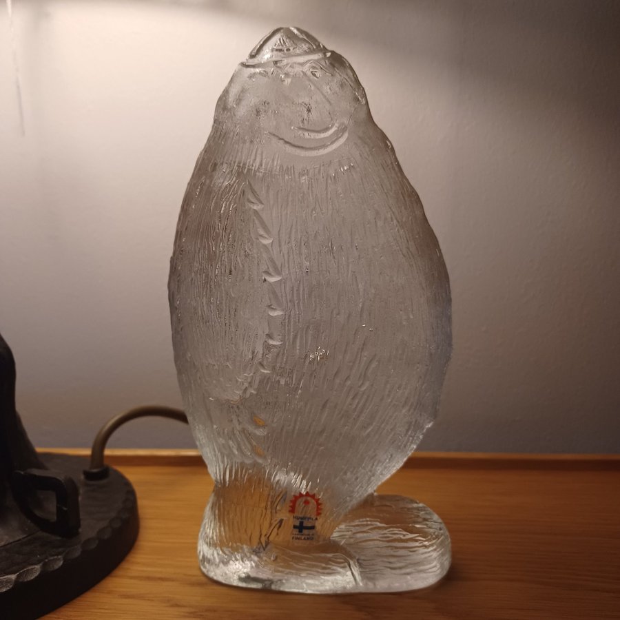 Glas figur - Humppila - Finland Den finske trollen.