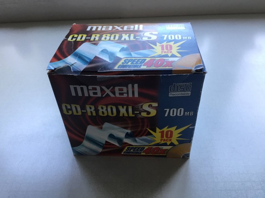 Maxell CD-R 80XL-S 700MB 7 st.