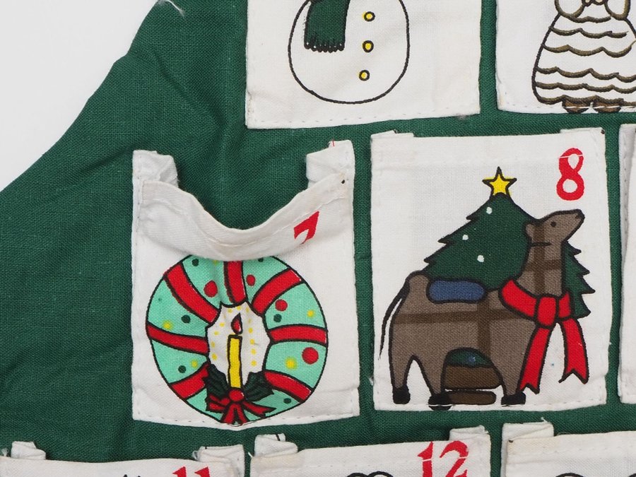 Adventskalender Gran med fickor