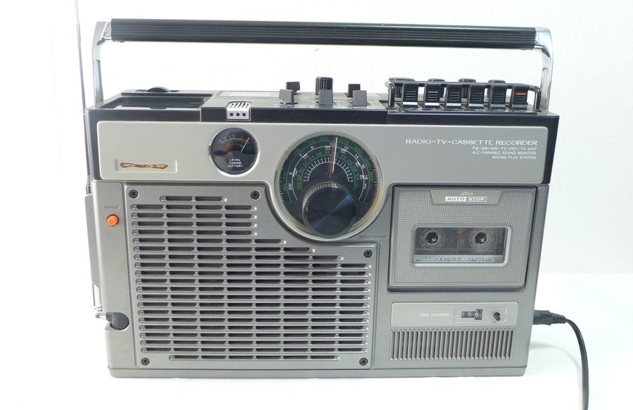 @@@ JVC Bärbart Radio-TV-Kassettbandspelare 3060EU 1978–1980 @@@