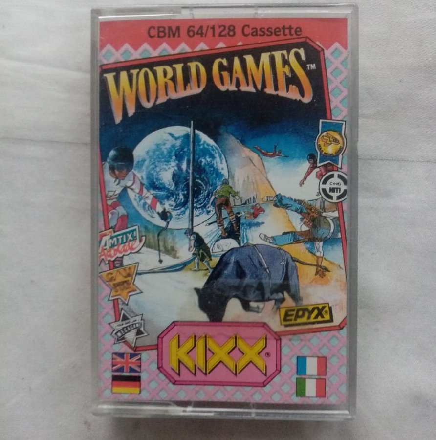 World Games (Kixx - US Gold - Epyx) - Commodore 64 / C64 Spel