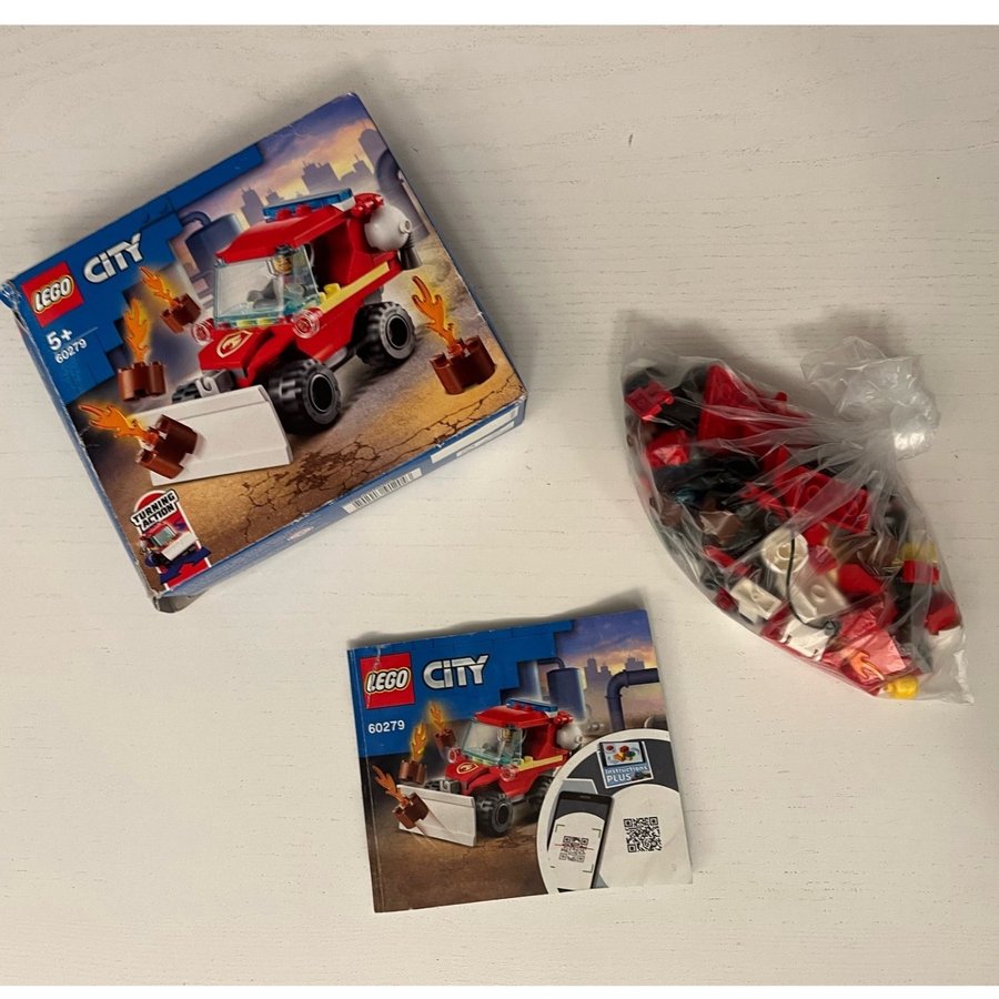 Lego City 60279 Brandbil med Vändfunktion