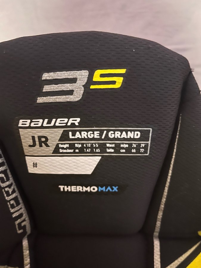 Bauer Supreme 3S Hockeybyxor Storlek Large/Grand