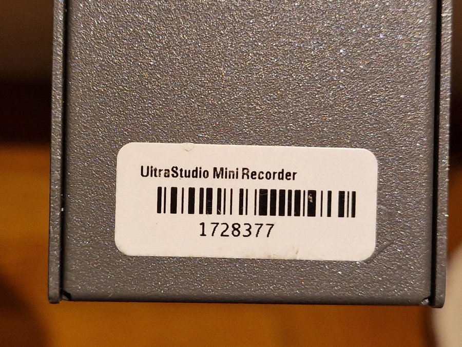 Blackmagic Design UltraStudio Mini Recorder