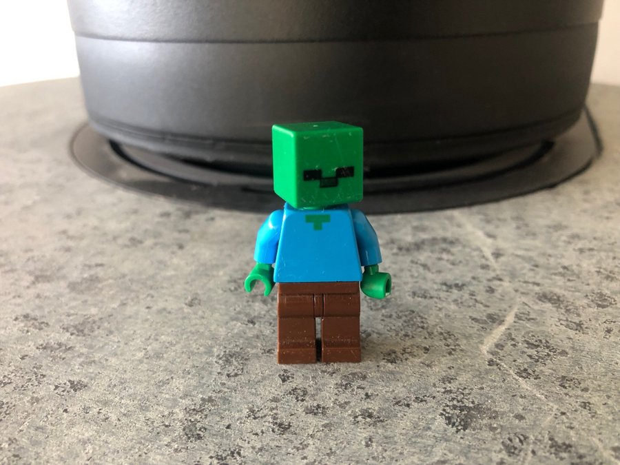 Minecraft Zombie Lego Figur