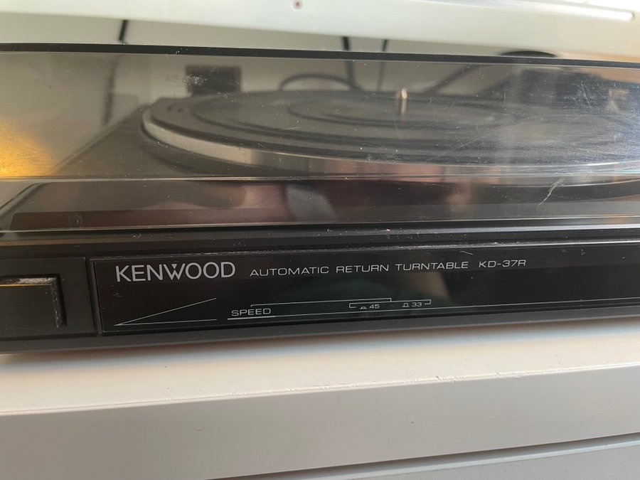 Kenwood KD-37R Skivspelare Defekt