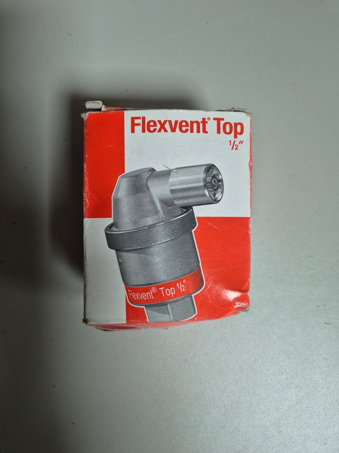 Flexvent Top 1/2 tum Automatisk luftventil