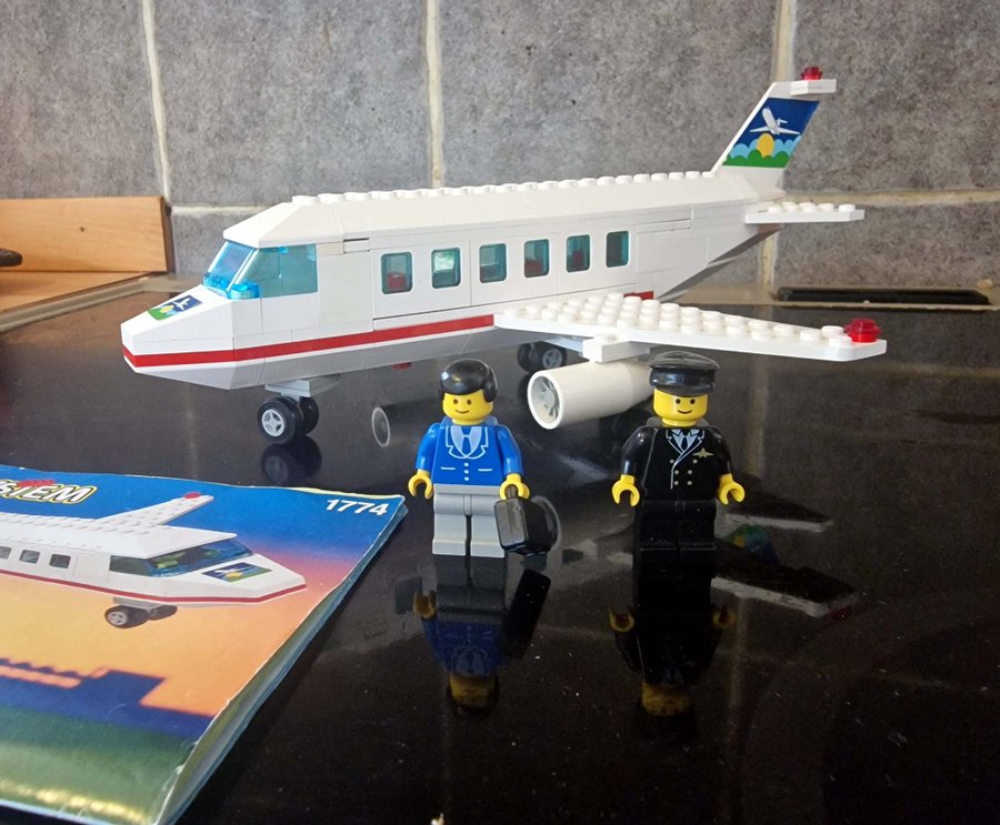 LEGO classic town 1774 aircraft Promotional release retro vintage legoland