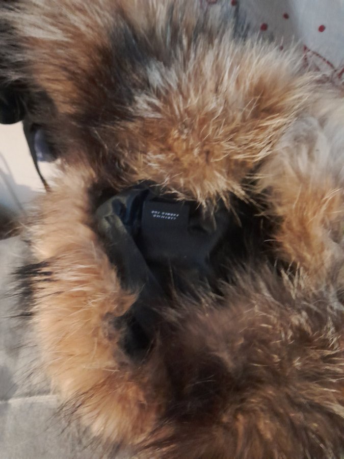 Aviator Svart mössa med Päls - Saga Furs - Som Ny, väldigt varm och gosig