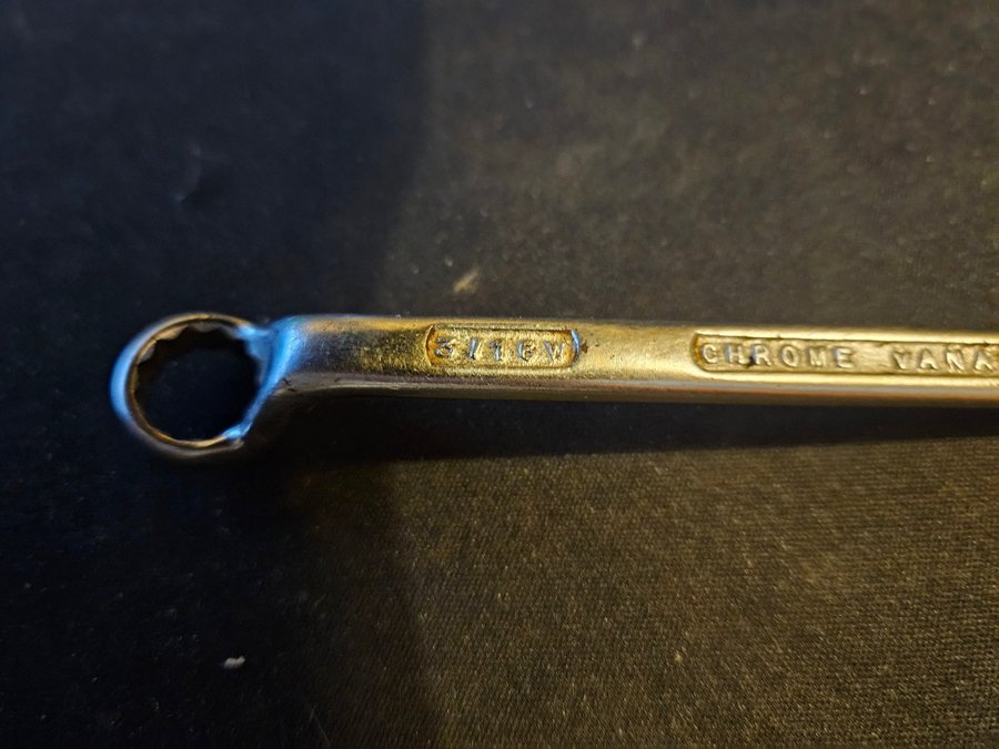 Vintage Gordon Tools 1/8W - 3/16W Offset Nøgle