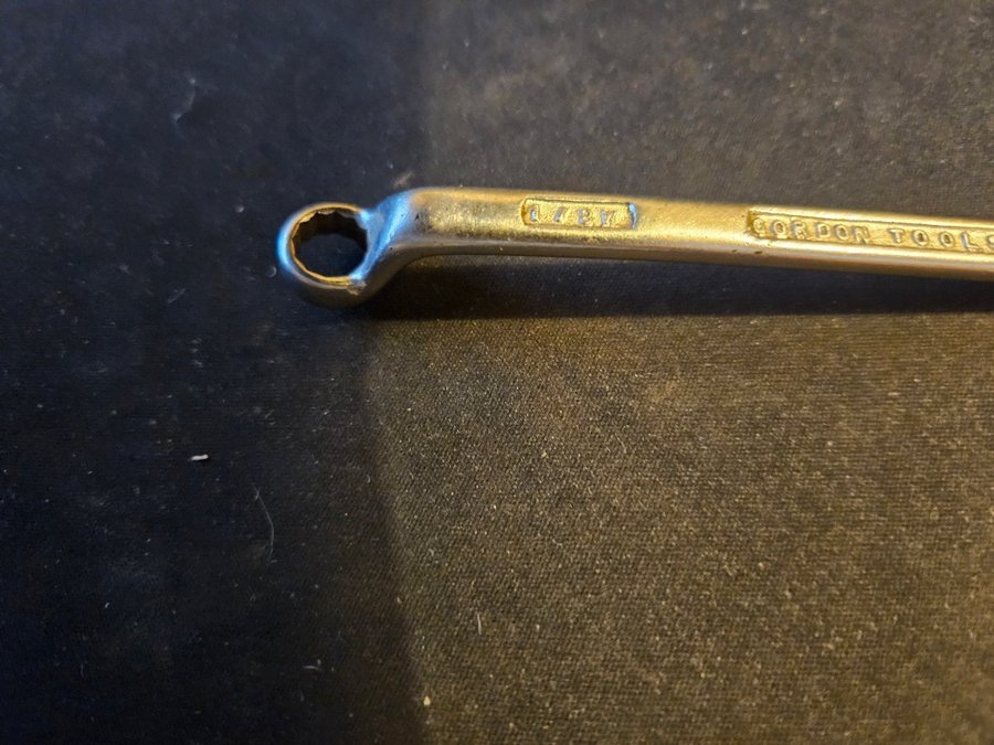 Vintage Gordon Tools 1/8W - 3/16W Offset Nøgle