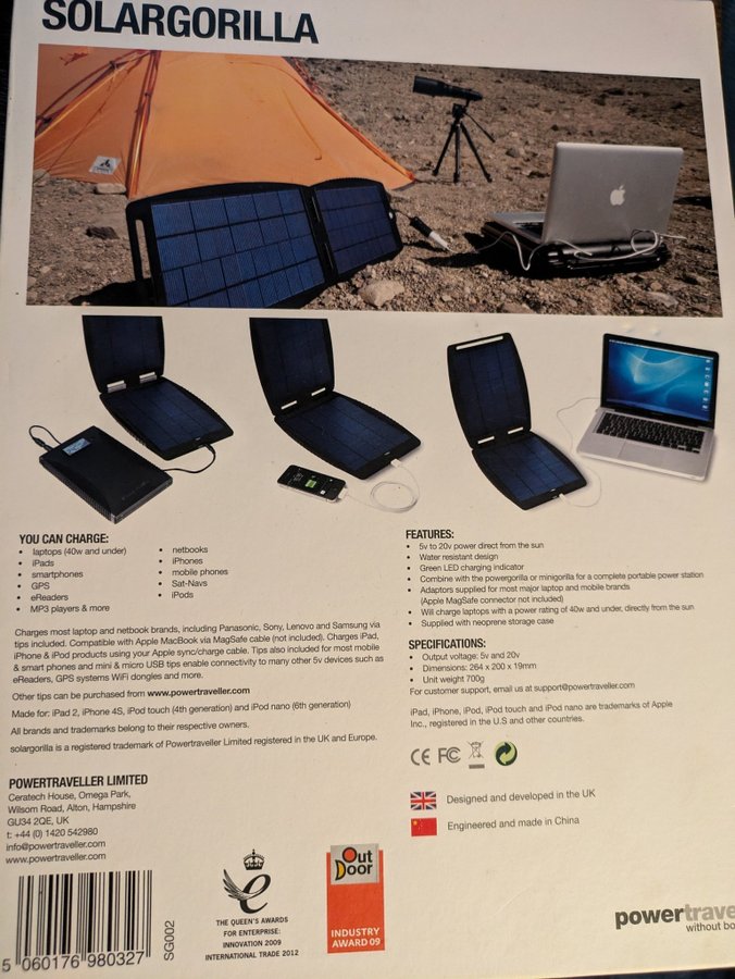 Solpanel Solargorilla