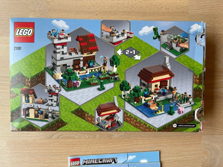 LEGO Minecraft 21161 The Crafting Box / Skaparlådan