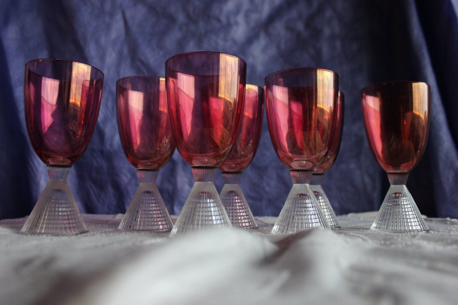 7 st snapsglas Briljant Iittala Tapio Wirkkala