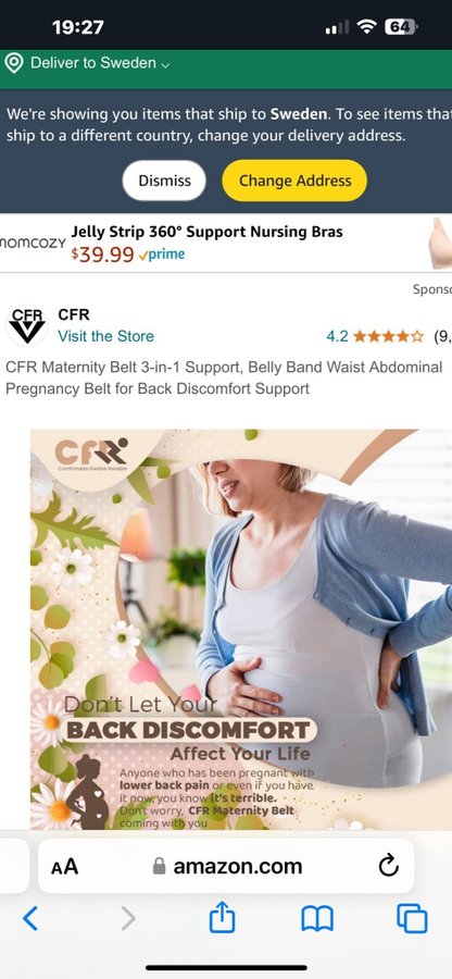 CFR CARE MATERNITY SUPPORT, M