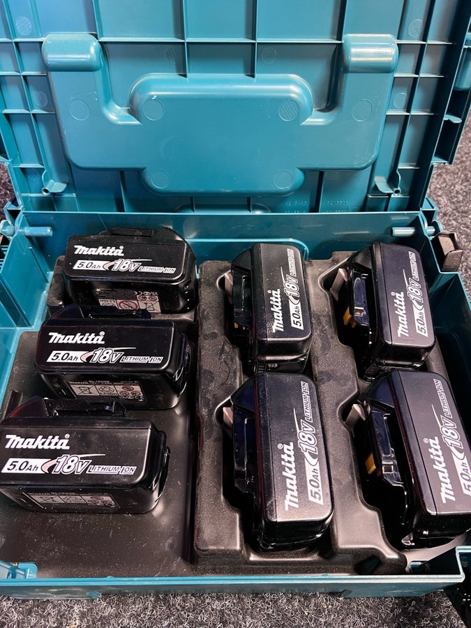 Makita 18V Batterier 5Ah 7st