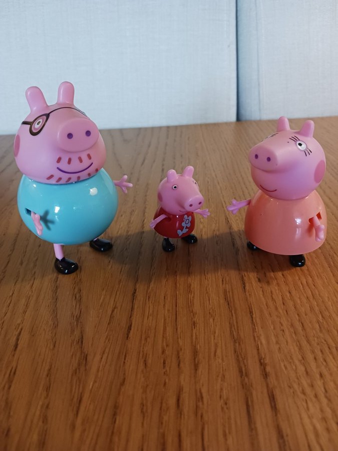 Peppa Gris Familj Figur Set