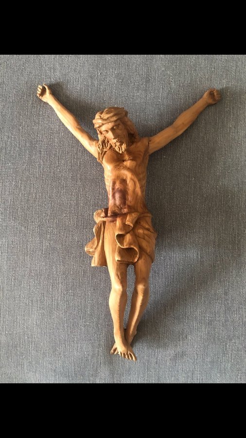 Träsnidad Jesusfigur