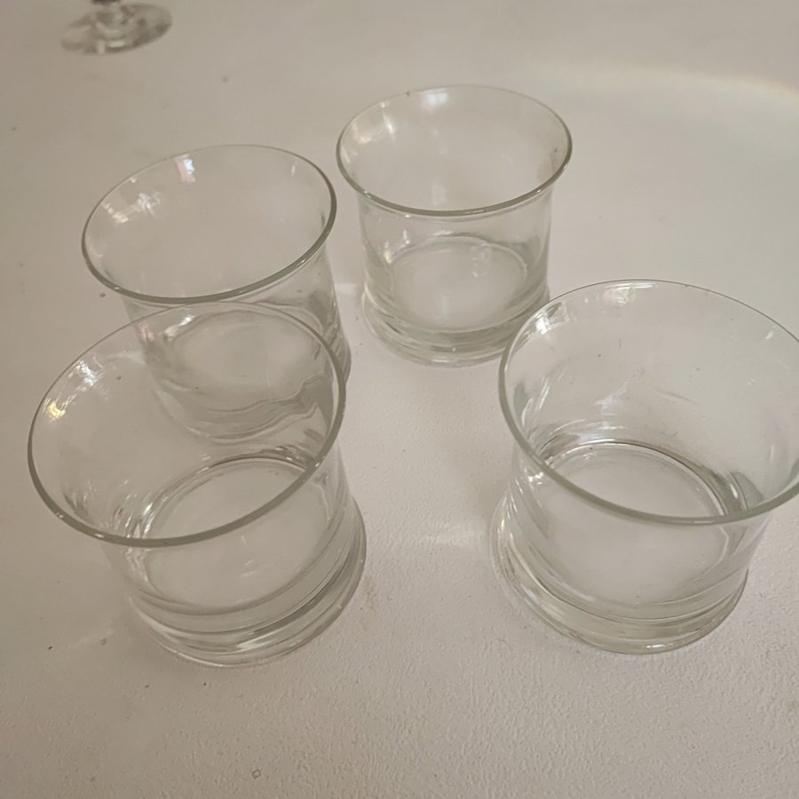 Boda - 4 st whisky glas”Flagg” av Signe Persson Melin