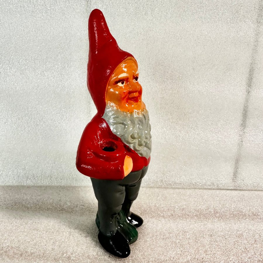 ÄLDRE TYSK TOMTE GRÄFENRODA GERMANY I MYCKET FINT SKICK - RETRO