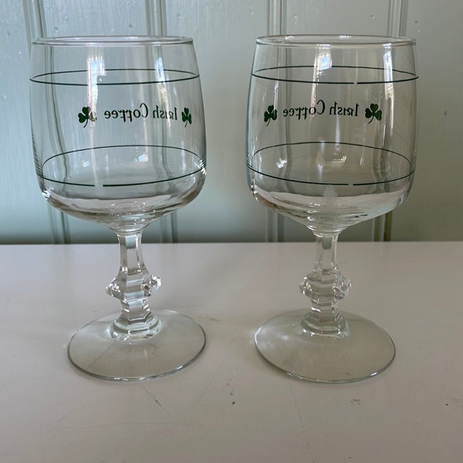 Irish Coffee Glas retro kaffe