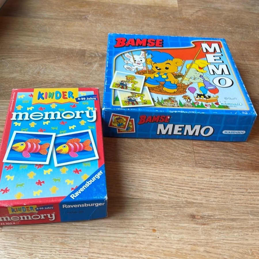 Barnens Memory spel