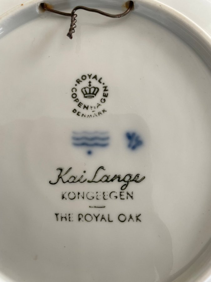 2 stRoyal Copenhagen Julplatta 1967