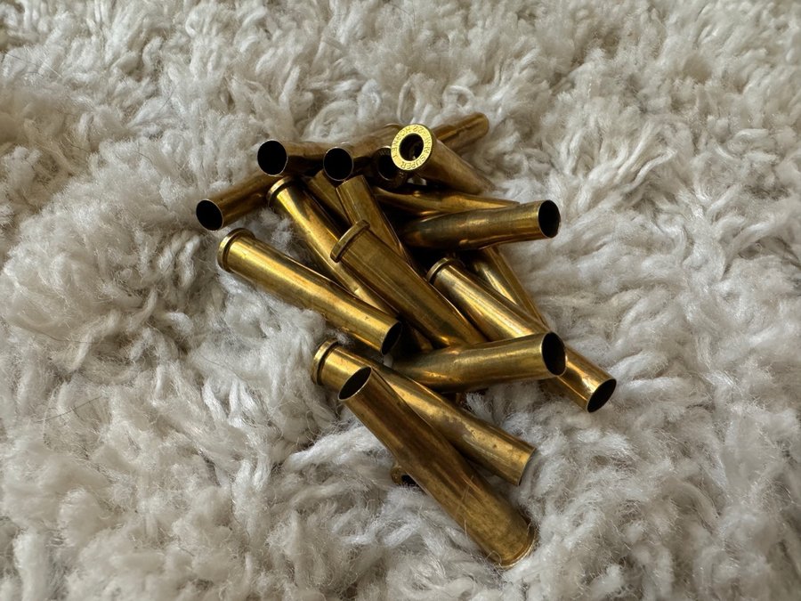 .22 Hornet hylsor, 53 Sellier  Bellot och 19 Winchester