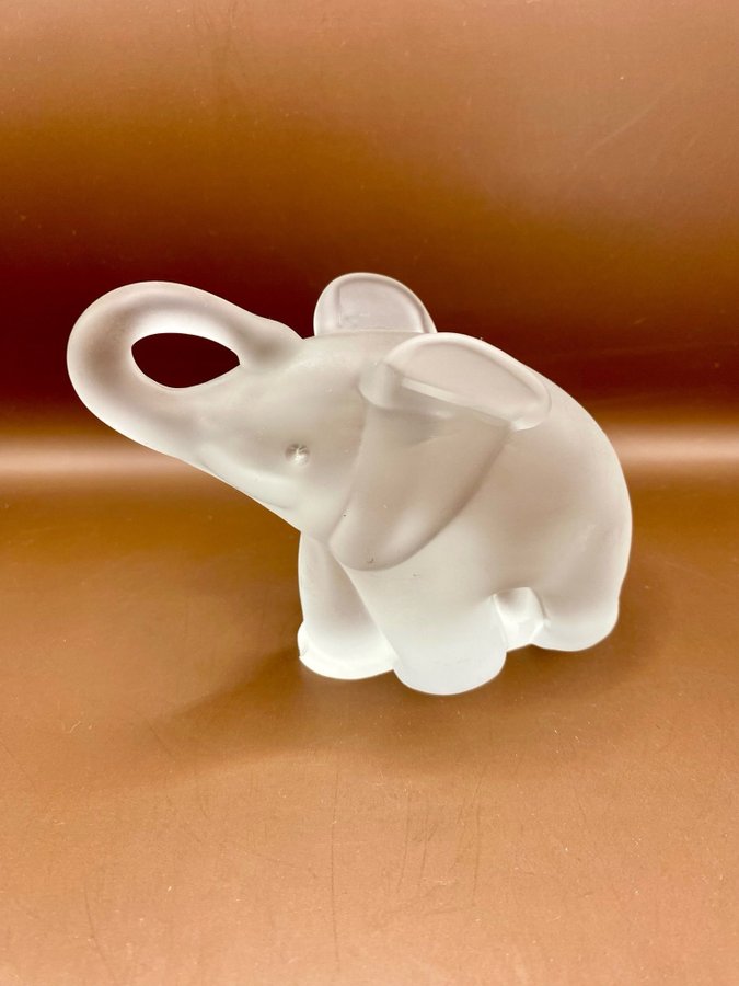 Glasfigurin, Elefant, Reijmyre