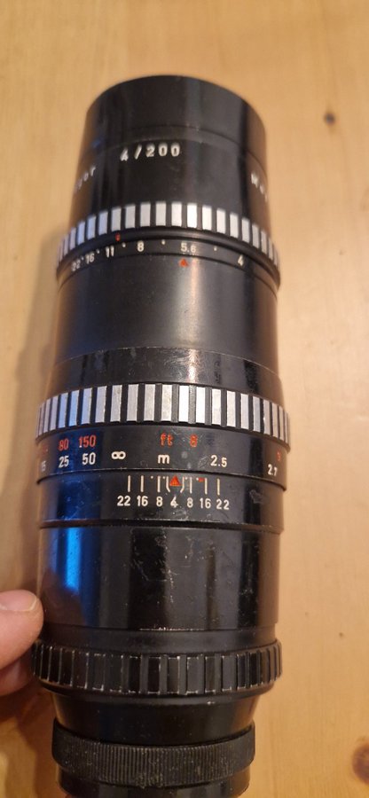 Meyer Optik Görlitz Orestegor 4/200mm Objektiv