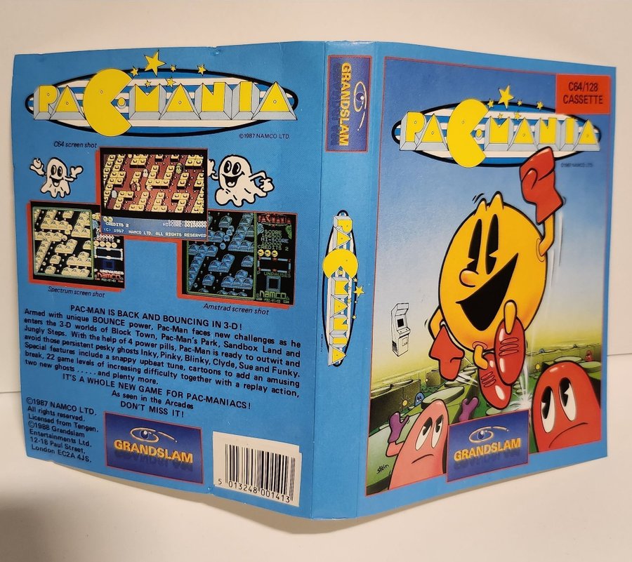 Pac-Mania (C64) - Kassett