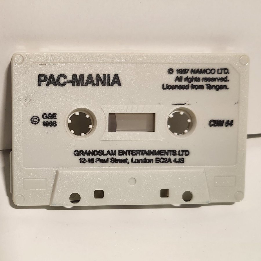 Pac-Mania (C64) - Kassett