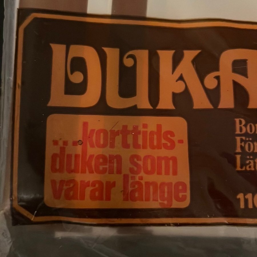 Dukka-Lätt bordduk Retro