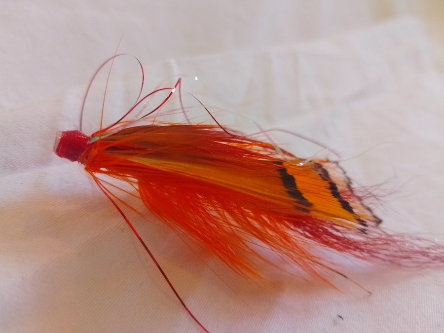 Flugfiske - Prawn lax tubfluga 10st