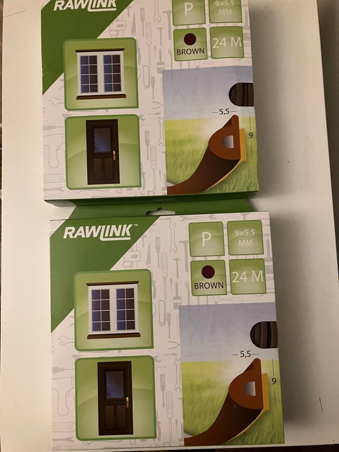 2 Rawlink tätningslist brun 24 m