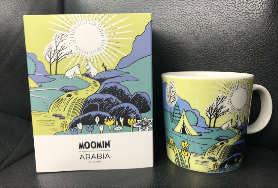 Ny! MUMIN Moomin mugg Mumindagen 2024 i låda