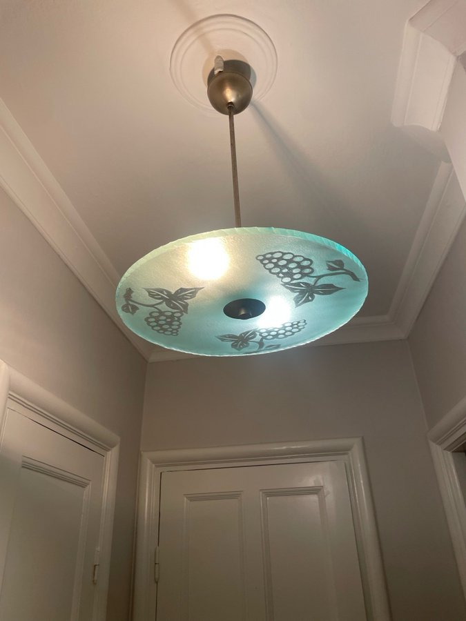 Plafond lampa funkis 20-30 tal. Swedish grace