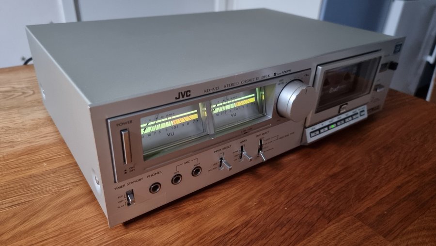 Vintage JVC KD-A33 Stereo Cassette Deck