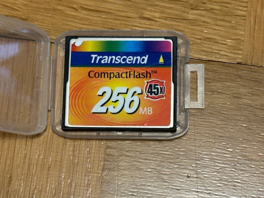 Transcend 256MB 45X CF Compact Flash Card cf