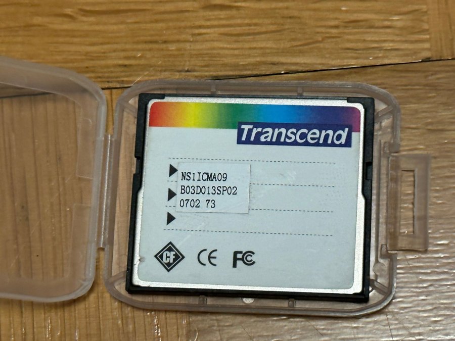 Transcend 256MB 45X CF Compact Flash Card cf