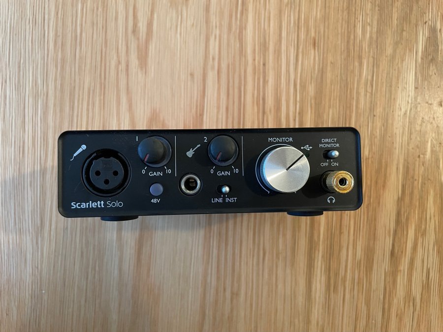 Focusrite Scarlett Solo ljudkort