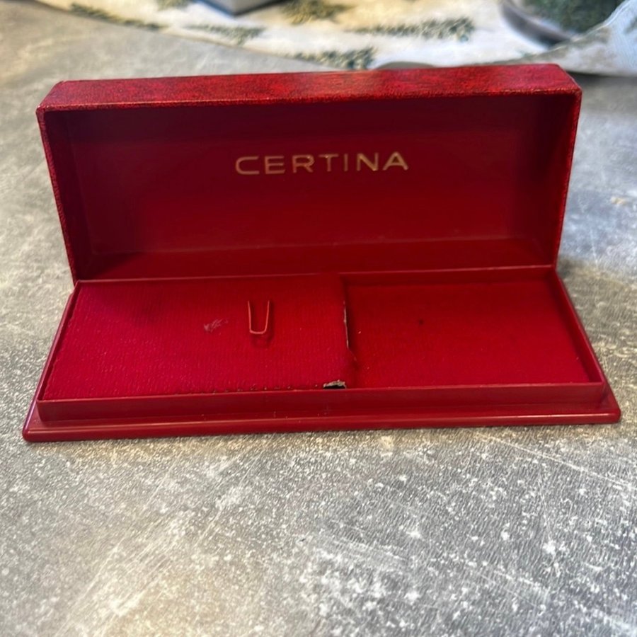 Certina vintage klockbox