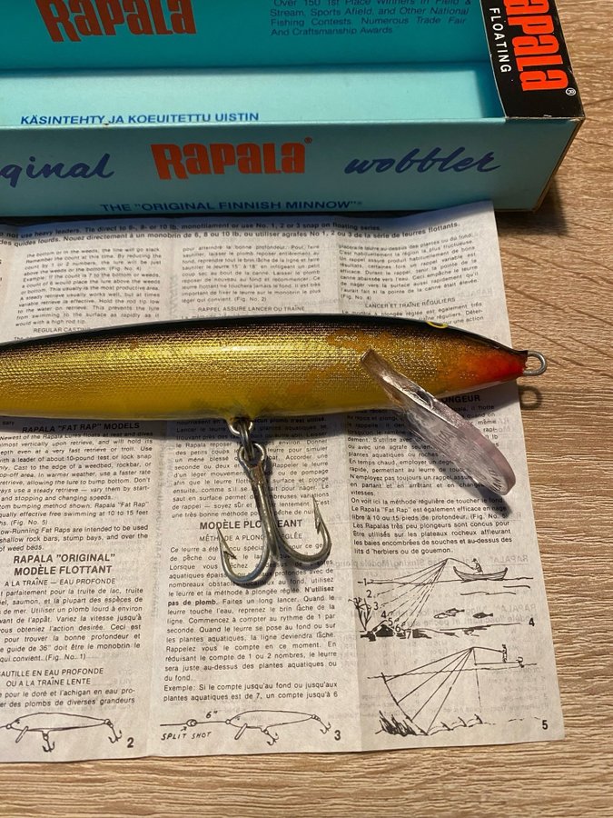 Sällsynt rapala Magnum Magnum floating 18cm